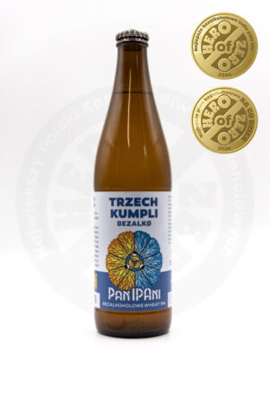 Trzech kumpli Pan IPAni piwo bezalkoholowe Hero of Zero Wolny Kraft