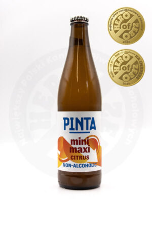 Pinta Mini Maxi Citrus piwo bezalkoholowe Hero of Zero Wolny Kraft